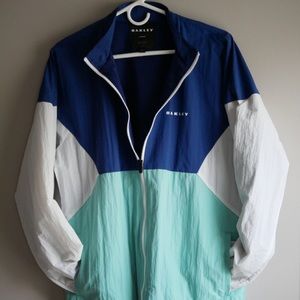 Multi-color Oakley Windbreaker